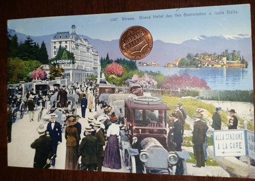 Cartolina epoca paesagg - cartolina, d'epoca