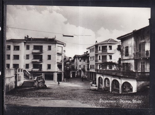 Cartolina grignasco piazza - cartolina,