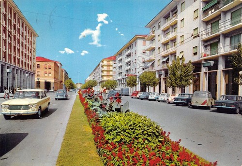 Cartolina cuneo corso giolitti - cartolina,