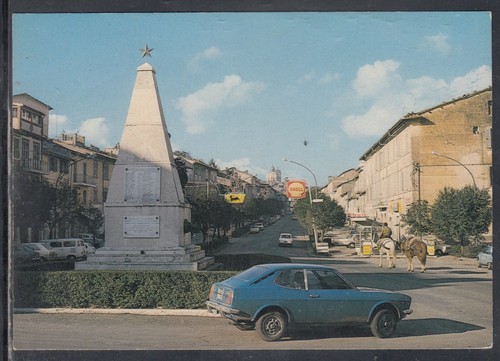 Cartolina ronciglione piazza - cartolina,