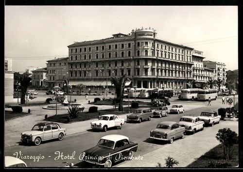 Cartolina viareggio hotel - cartolina,
