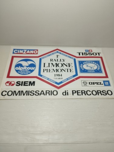 Rally limone piemonte 1984 - limone,