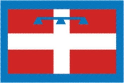 Adesivo bandiera piemonte - bandiera,